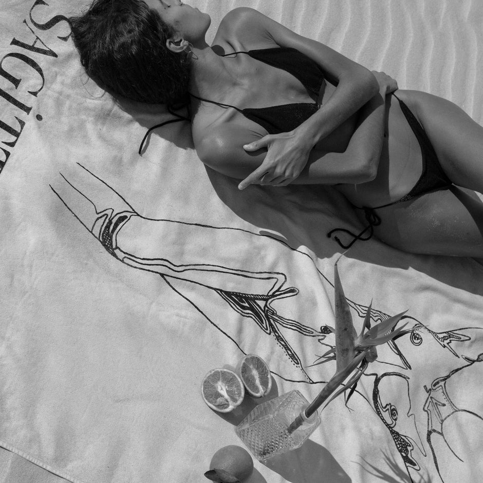 Sagittarius Beach Towel