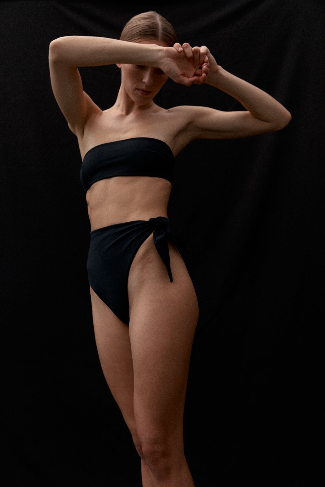 Public Figure | ZIAH Asymmetrical Tie Bottom | Shop Ethical & Sustainable Swim
