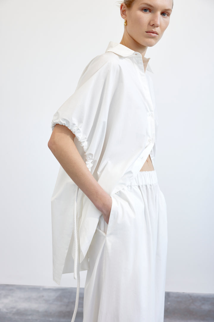  Public Figure | Foemina | Parker Shirt - White