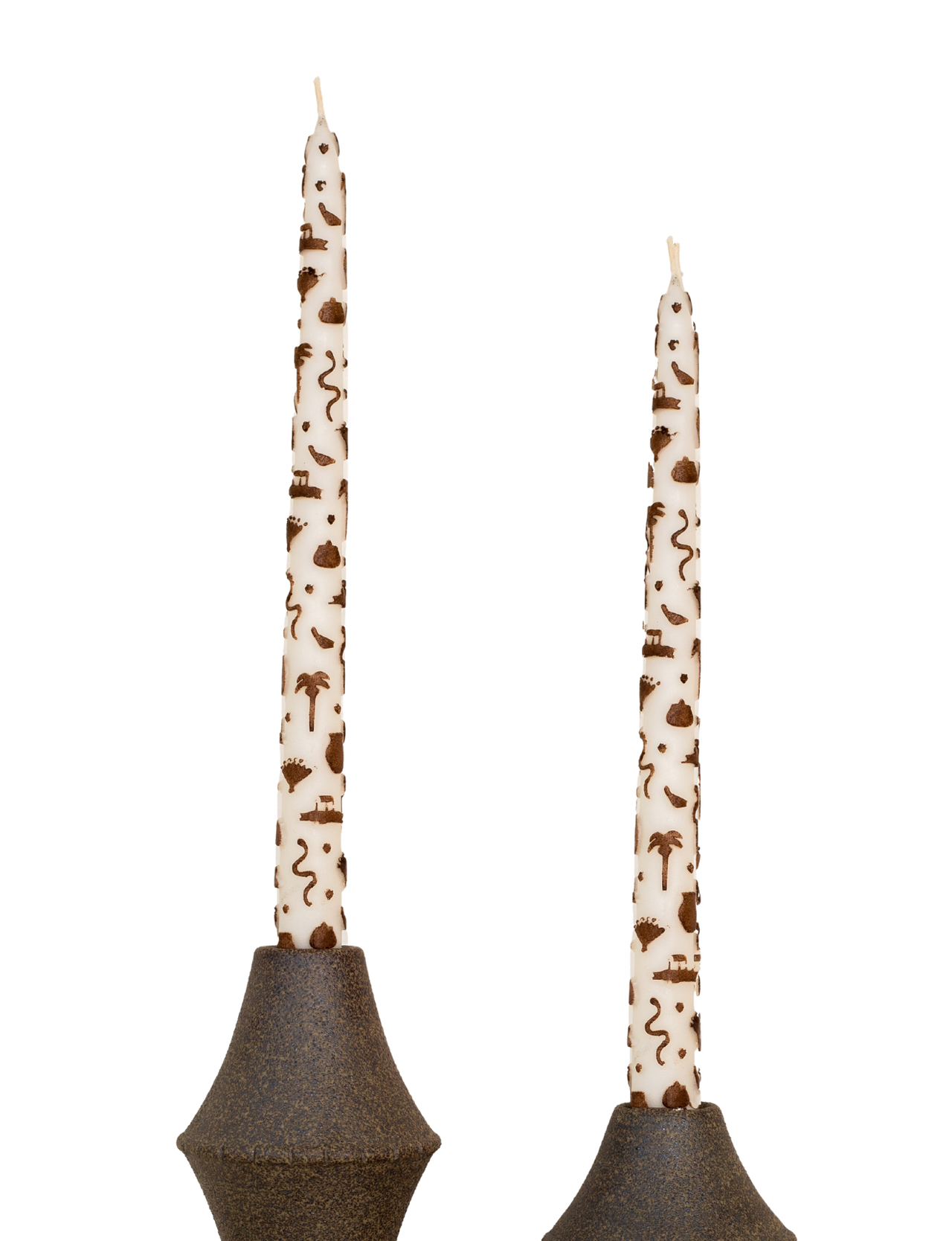  Public Figure | Marloe Marloe | Hand Carved Island Tapered Candle - Island