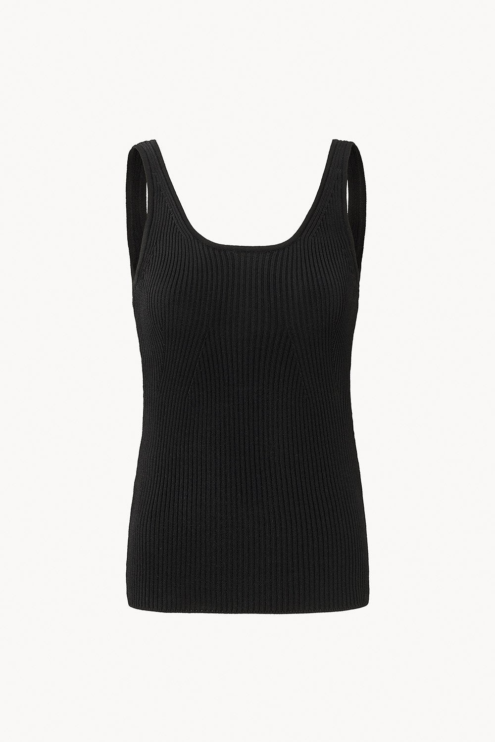 Public Figure Shop Ethical & Sustainable Fashion Sydney Australia  Caes 0008 ribbed knit top with square back