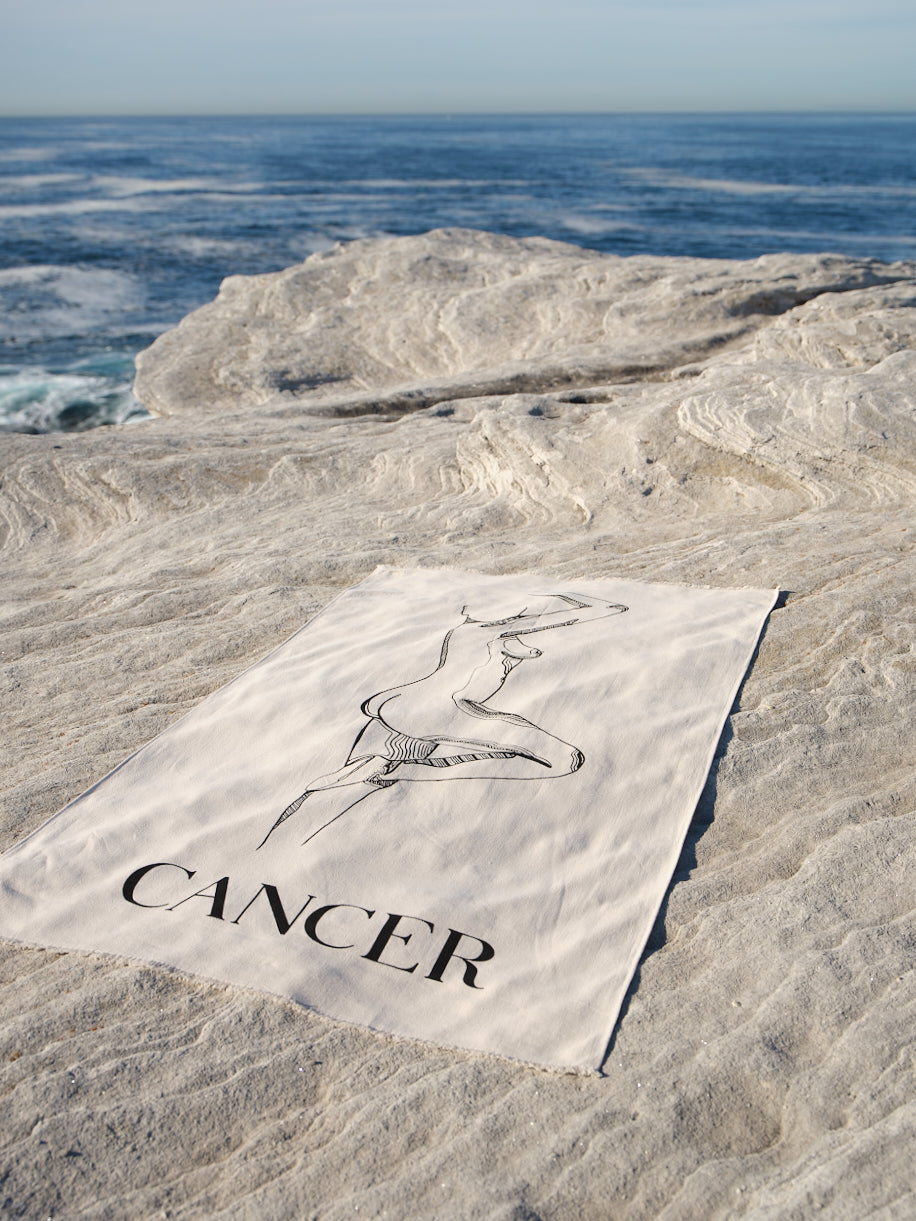 Cancer Beach Towel - June 22 - July 22