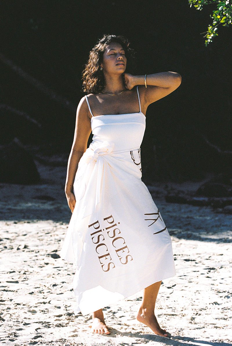 Public Figure Shop Ethical & Sustainable Fashion Sydney Australia Anisah Nasir x Public Figure sarongs Pisces