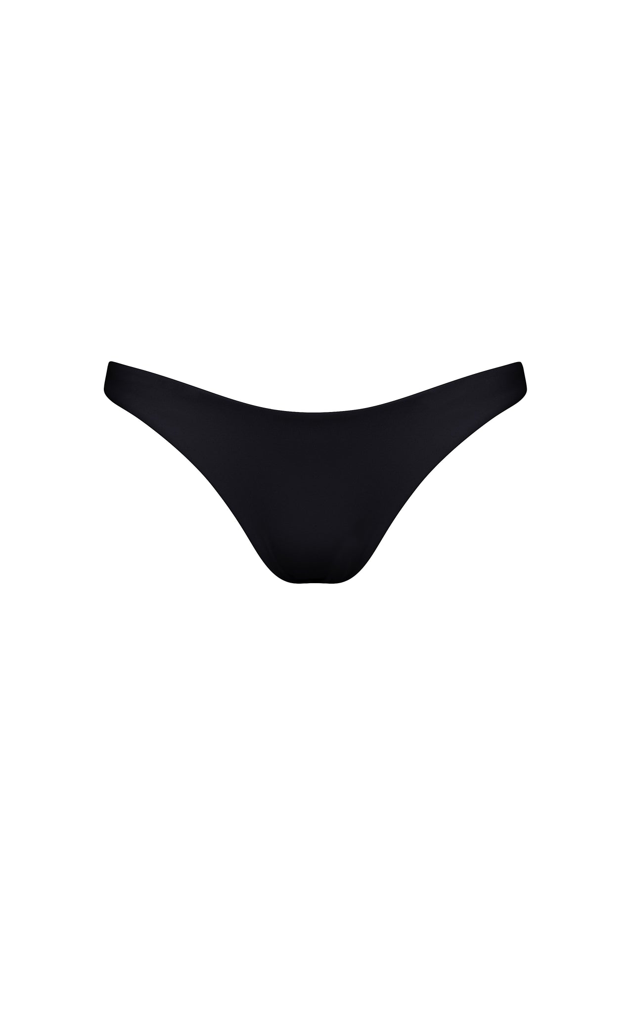 Public Figure | ZIAH Classic Bikini Bottom Black | Shop Sustainable Swim